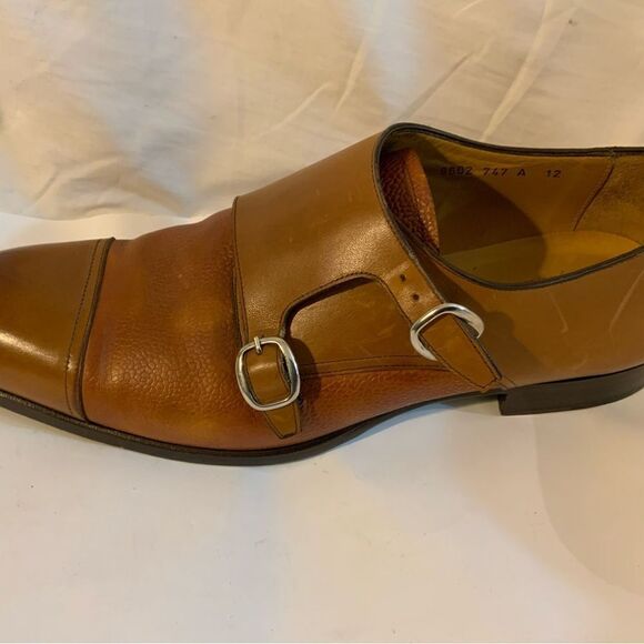 Carlos Santos “Green label” Double buckle Monk Strap Dress Shoes Men\'s Size 12 main image 15
